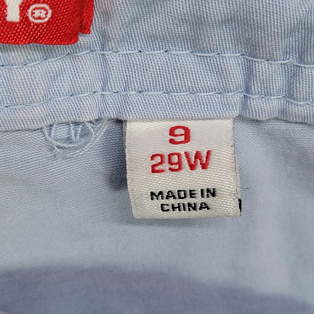 UNIONBAY Women's Sky Blue Cargo Shorts - Picture 5 of 7